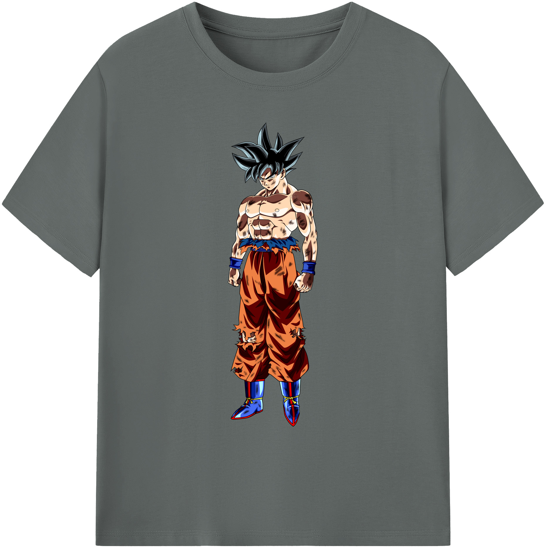 （画像用） ドラゴンボール 孫悟空（そん ごくう）Son Goku カカロット DRAGON BALL Kakarotto 綿100％ メンズ半袖Tシャツ｜肌触りやわらか＆通気性